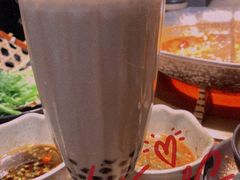 大红袍珍珠奶茶-湊湊火锅·茶憩(杭州湖滨银泰in77店)