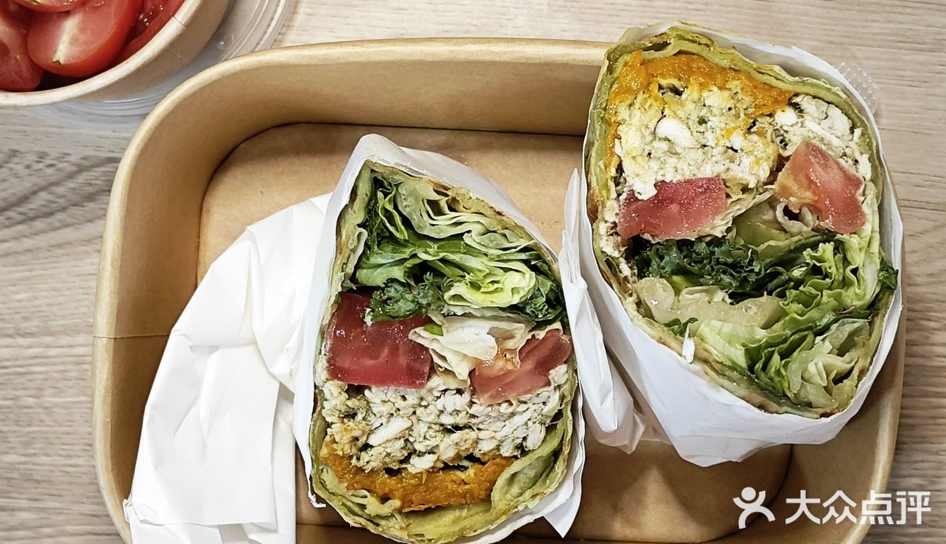 减脂必备鸡肉卷🌯超满足~！