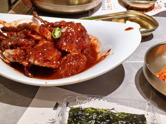-草家酱蟹炭火烤肉店(珲春南路一店)