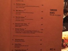 菜单-克比叔叔印度餐厅Kebabs on the Grille(永康路分店)
