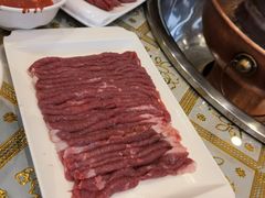 手切鲜羊后腿肉-清真·鸦儿李记·涮肉(和平里店)