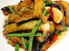 茄子豇豆-鸡毛店·川菜(双楠店)