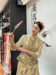 -懿沉香中式嫁衣礼服秀禾服龙凤褂马来褂旗袍总店