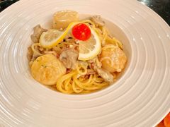 带子培根奶油意面-La Creperie法餐厅(芮欧百货店)