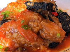 臭豆腐烧罗氏虾-东湖177艺术餐厅 · 东坡院子