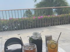 -日落吧·海景咖啡厅·餐酒吧·鸡尾酒·下午茶·乐队表演·浪漫夕阳·三亚文华东方酒店
