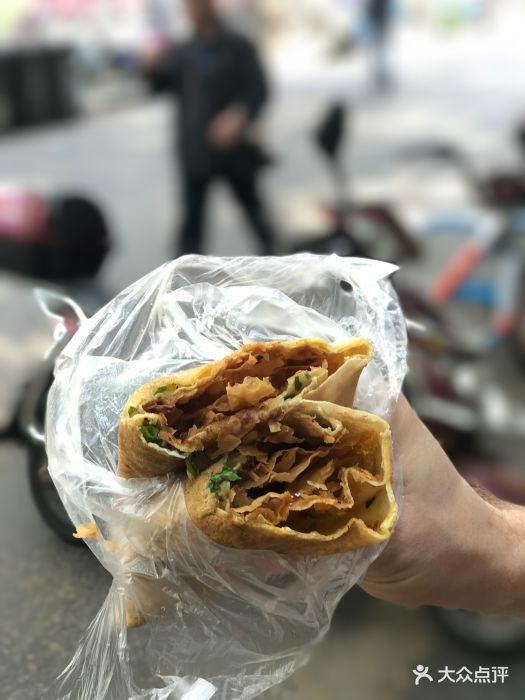 山东杂粮煎饼脆饼煎饼图片