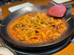 八爪鱼微辣-红辣椒八爪鱼特色韩国料理