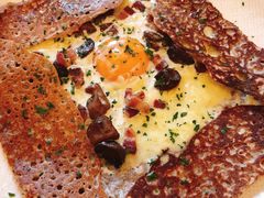 鸡蛋蘑菇熏肉荞麦可丽饼-RAC BAR(安福路店)