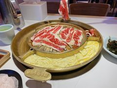 澳洲牛五花锅-猪啊牛呀羊啊铜盘烤肉(正大广场店)