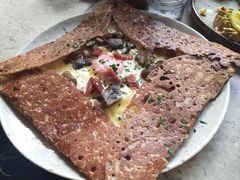 鸡蛋蘑菇熏肉荞麦可丽饼-RAC BAR(安福路店)