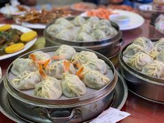 精品大虾蒸饺-叶存利海鲜大馅饺子(海宁路总店)