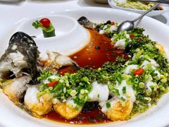 青花椒淋青斑-味茂·老船夫1927(东海东路店)