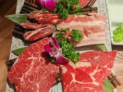 -明洞阿姨·韩式酱蟹烤肉·创意料理(三元桥店)