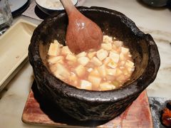 石锅鸡汤豆腐-绿茶餐厅(光谷世界城步行街店)