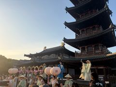 -拈花湾景区-五灯湖