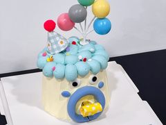 -卡比儿童蛋糕·心意定制·低脂零卡糖动物奶油FancyBALLOON(滨海店)