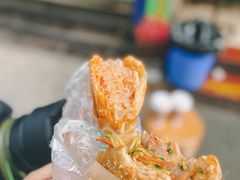 锅盔夹凉粉-黎锅盔