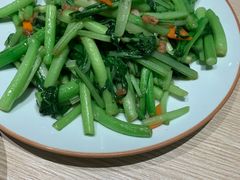 海米烧菜心-小船渔村•大连菜•大连焖鱼(黄河路店)