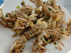 椒盐网红皮皮虾-皓景海鲜·地标美食(双月湾店)