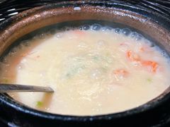 贝柱鲜虾粥-潮三爷砂锅焗海鲜·生腌·海鲜粥(朝晖店)
