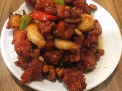 椒香虾仁爆鸡球-陈傻子餐厅(世纪都会店)