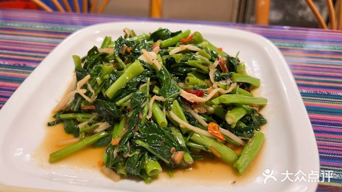 呐咪傣园·云南菜(石厦店)酸笋通心菜图片