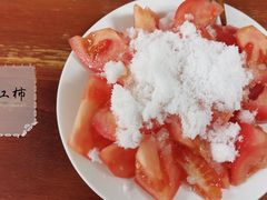 糖拌西红柿-宝瑞门钉肉饼店