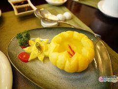红花松茸金瓜盅-林芝工布庄园希尔顿酒店-猎味中餐厅