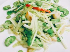 蚕豆韭黄-东湖食堂·湖景餐厅•会议