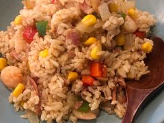 培根鲜露虾仁炒饭-红小满休闲餐厅(十全街店)