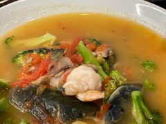 上汤西兰花-绿茶餐厅(崇文门新世界店)