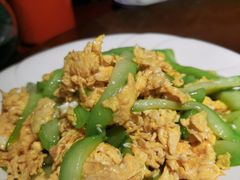 丝瓜炒蛋-老村长土菜馆(湖墅南路店)