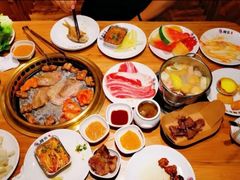 -韩京炭火烤肉自助料理(柯桥万达店)