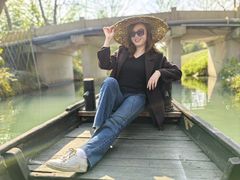 -摇橹船上船码头