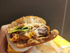 果木香风味火烤鸡腿堡-汉堡王(常熟美城店)