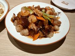 三鲜焖子-小船渔村•大连菜•大连焖鱼(黄河路店)