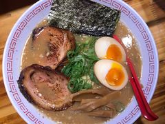 黑麻油豚骨拉面-老龙亭拉面店