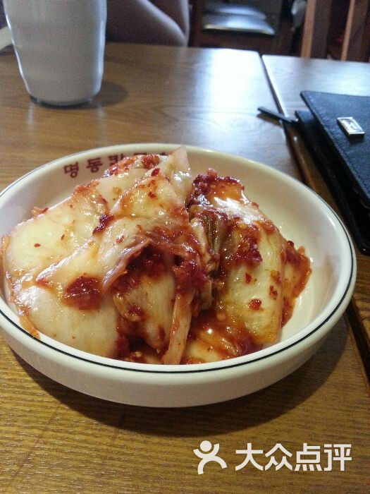 明洞刀切面-泡菜图片-上海美食-大众点评网