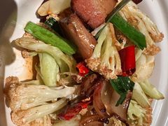 腊味炒花菜-上上席川菜(凯德乐峰广场店)