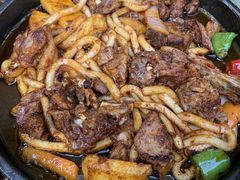-夏都地标马一刀烤肉美食城