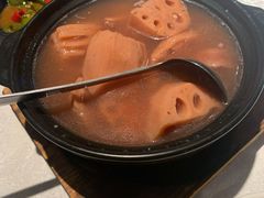 星湖莲藕煲花生-五稻厨房粤西菜(新闻店)