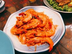 大虾烧白菜-1937青岛老味道·海肠捞饭·青岛菜(大鲍岛栈桥店)