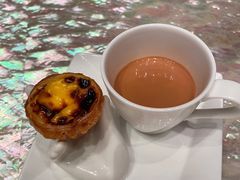奶茶配蛋挞-8餐厅(新葡京酒店)