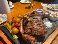 澳洲M5战斧-弗兰克牛排西餐厅Ribone steak house(柠檬花园店)