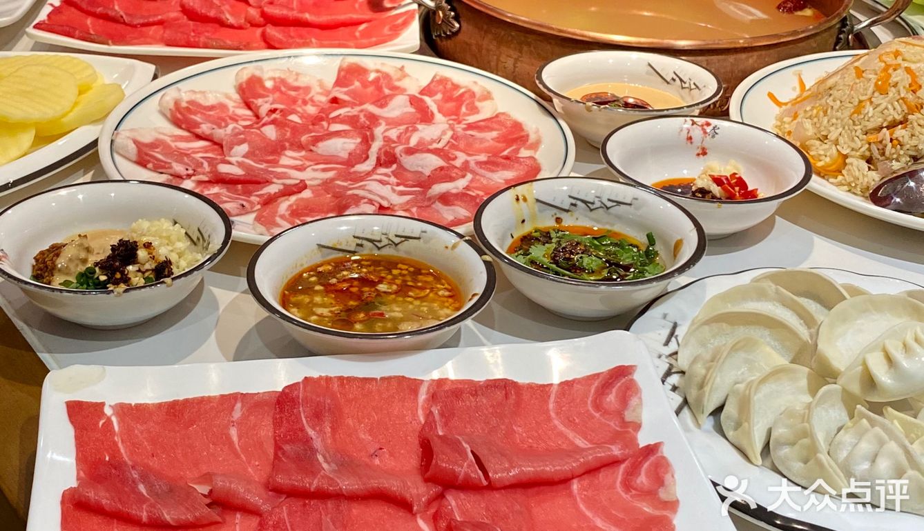 是可以专门跑盘龙城吃的老北京涮羊肉！！