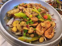 干锅香辣虾-台北楚楚园馅饼粥(虹桥南丰城店)