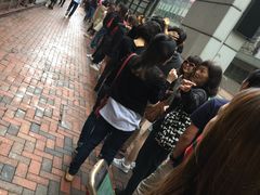 2015年圣诞节买饼干的队伍-珍妮曲奇聪明小熊(尖沙咀店)