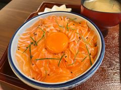 三文鱼盖浇饭-七条鱼日本料理(远洋乐堤港店)