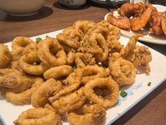 椒盐鱿鱼-老杨饭店(万科里店)